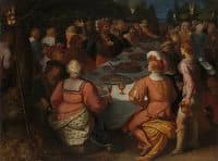 The Claudius Civilis conspiracy with the Batavians in the Schakerbos