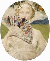 Portrait of a Lady with a Fan