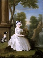 Girl with a Birdcage