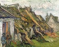 Thatched Sandstone Cottages in Chaponval