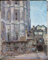 Cathedral at Rouen, d'Albane courtyard