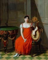 Lady with a Harp Lute