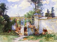 The Gates of a Château, Ransart