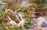 Tommies Bathing, France