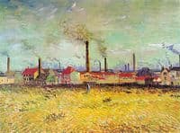 Factories at Asnieres, Seen from the Quai de Clichy