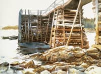 Wharf at Ironbound Island