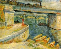 Bridges across the Seine at Asnières