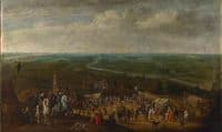Prince Frederick Henry during the siege of 's-Hertogenbosch, 1629