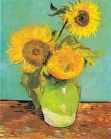 Three Sunflowers