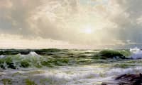 Sunset at Cape Ann, Massachusetts