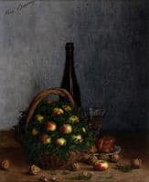 Still Life with Wine, Fruit, and Nuts