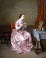 Woman by the Mirror