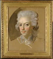 King Gustav III of Sweden. Sketch