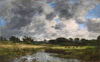 Toques, the Fields at Low Tide