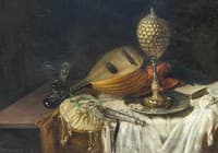 Still Life with Mandolin and Other Ornaments