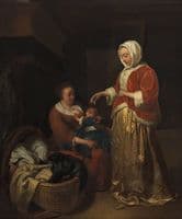 Interior with a Mother, a Nurse and an Infant