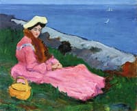Young Woman on the Beach