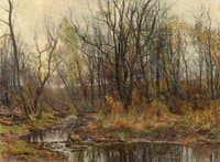 A Berkshire Brook in Autumn