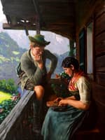 Zitherspielerin