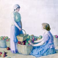 Gathering Apples
