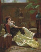 Lady with Fan