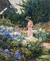 Lady in the Garden