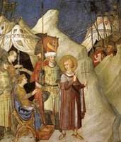 The Life of Saint Martin ~ Saint Martin Renounces his Weapons