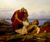 Hjalmar Parting from Orvar Odd after the Fight on Samsö