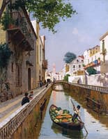 View of a Venetian Canal