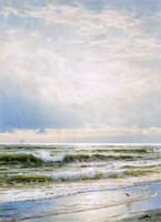 Luminist Coastal Scene