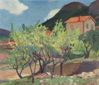 French Landscape with Fruit Trees