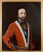Alexander Bagratio, Prince of Georgia, Commander of the Russian Artillery at the Battle of Narva