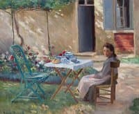 Woman in the Garden