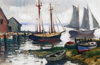 Boats in Harbor