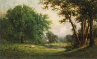 Landscape with Cows