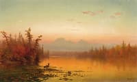 Sunset on the River