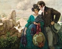 Lovers in Schönbrunn