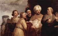Elijah Refusing Gifts from Naaman