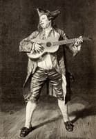 Musician, from La Ilustracion Espanola y Americana