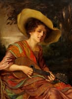 The Mandolin Player