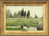 An Idle Summer Scene
