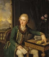 Portrait of Count Michael Johann von der Borch