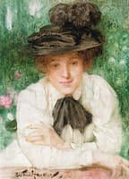 Portrait of an Edwardian Lady