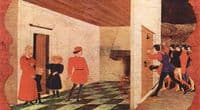 The Burning of the Desecrated Host (Predella from the Desecrated Host Altarpiece)