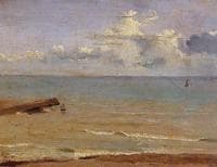 Dieppe - End of a Pier and the Sea