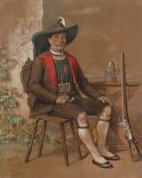 Portrait of a Tyrolean Shooter