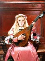 A Girl with a lute