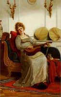 Woman with guitar