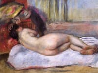 Sleeping Nude with Hat