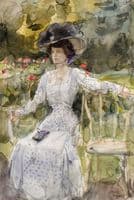 Lady in the Garden